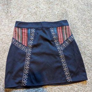 Blue Rain Skirt - cute design!